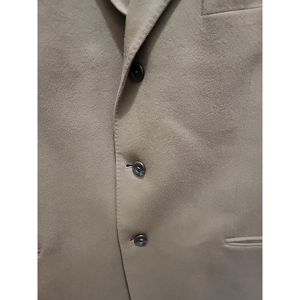 Arnold Brant Men's Brown 100% Cashmere Blazer Jacket 44LT.  Made In Canada